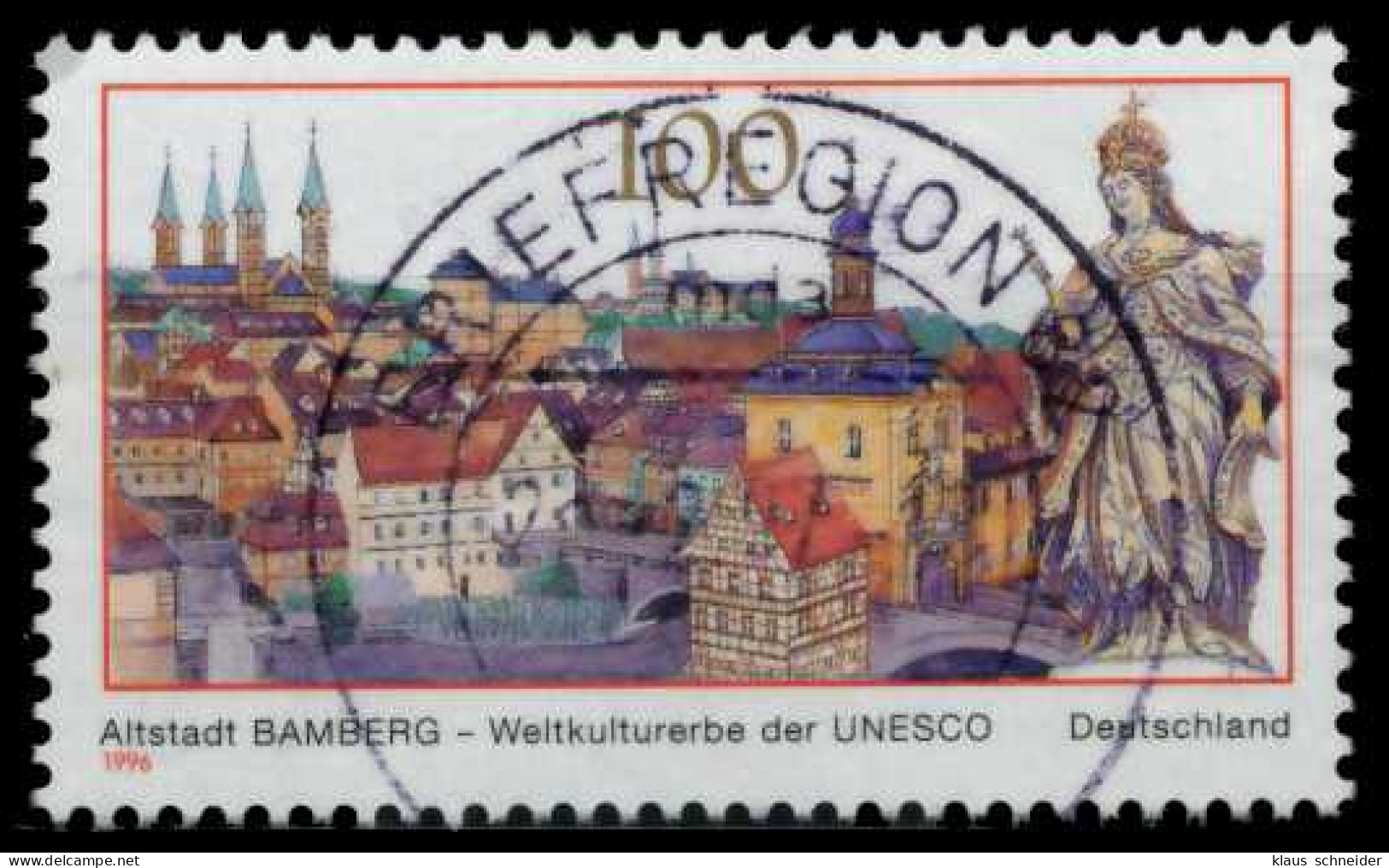 BRD 1996 Nr 1881 Zentrisch Gestempelt X72D09E - Used Stamps