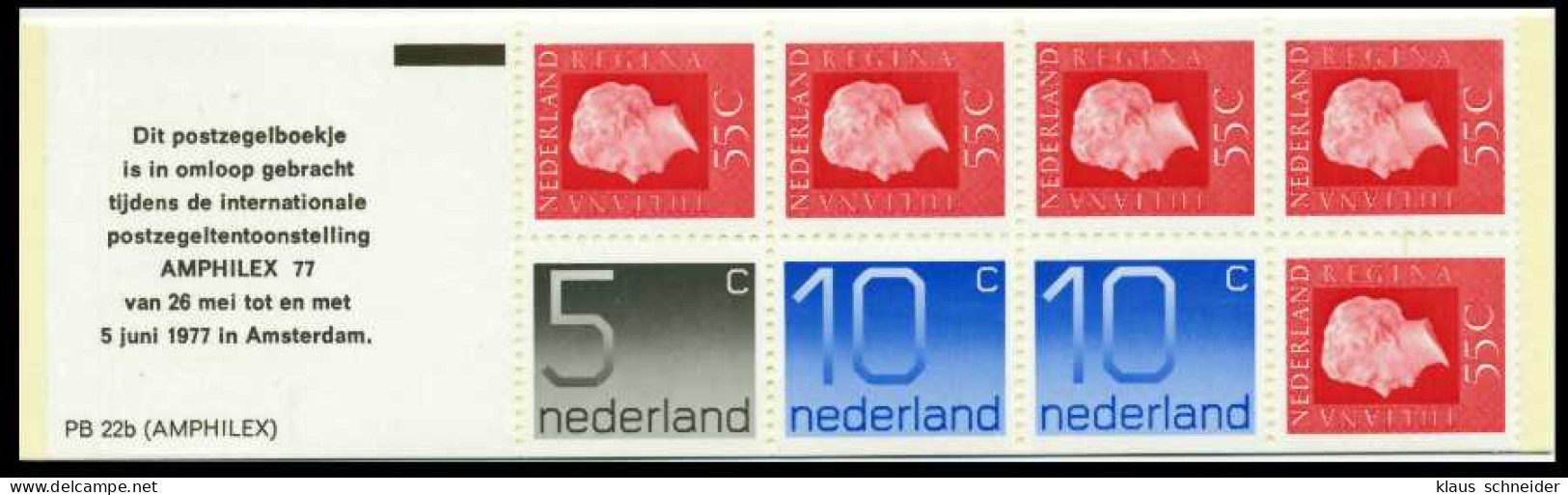 NIEDERLANDE Nr MH 23b Postfrisch S00838A - Postzegelboekjes En Roltandingzegels