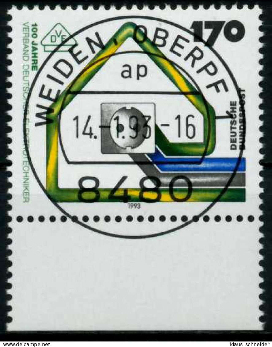 BRD 1993 Nr 1648 Gestempelt X7DBD3A - Used Stamps