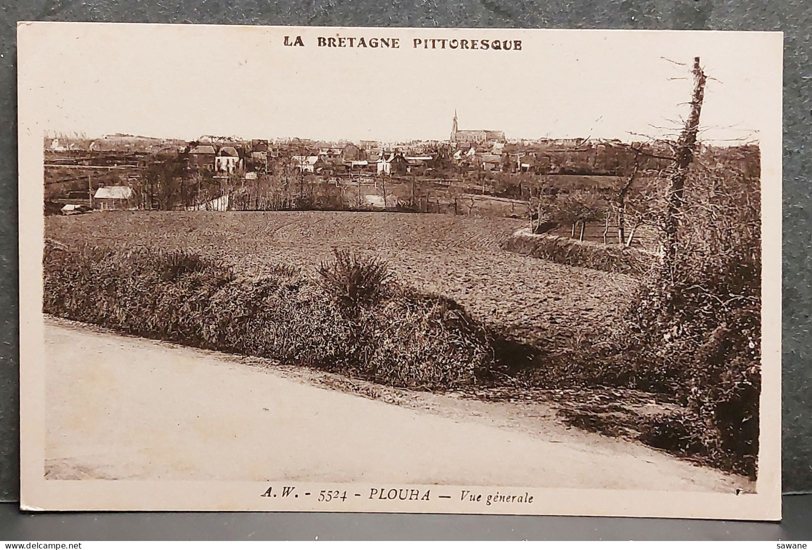 PLOUHA , VUE GENERALE , LA BRETAGNE PITTORESQUE , LOT 186 - Plouha