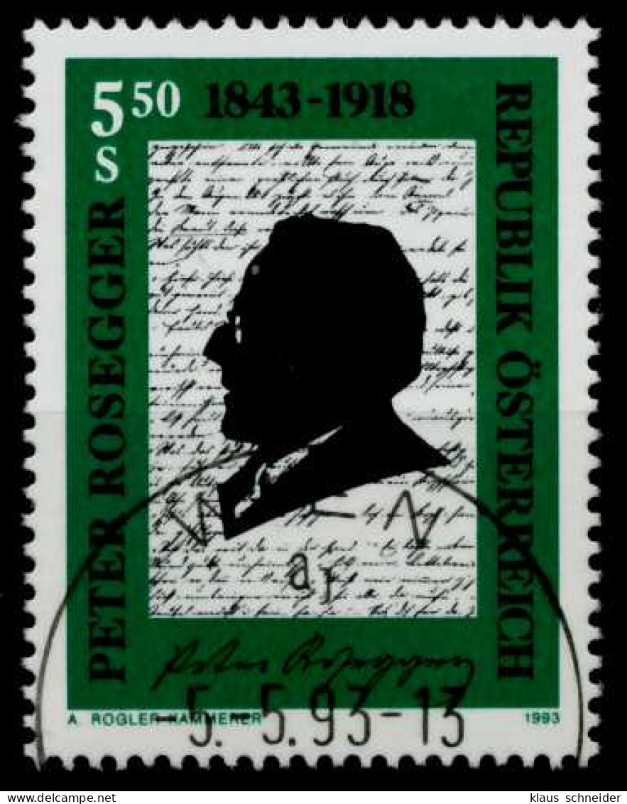 ÖSTERREICH 1993 Nr 2098 Zentrisch Gestempelt X814F2A - Used Stamps