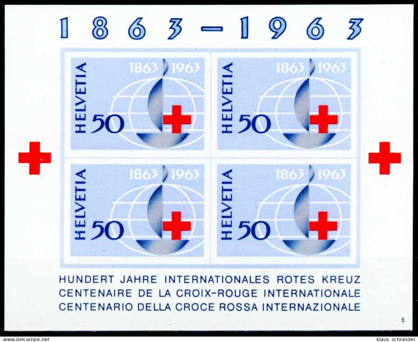 SCHWEIZ Block 19-08 Postfrisch S5CD59E - Blokken