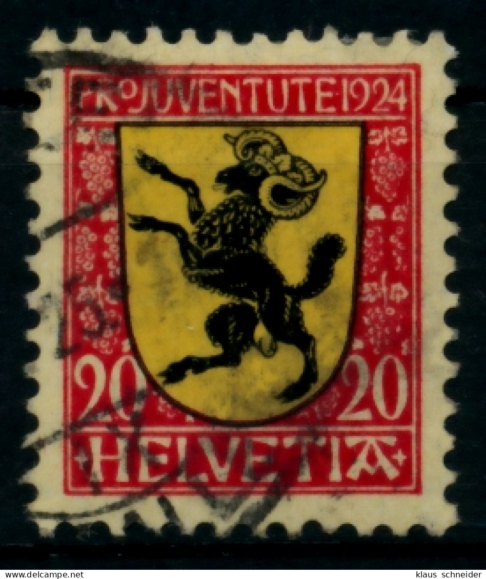 SCHWEIZ PRO JUVENTUTE Nr 211 Gestempelt X826B6A - Used Stamps