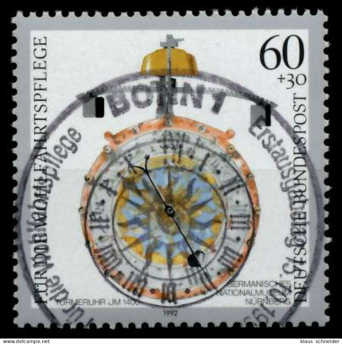 BRD 1992 Nr 1631 Zentrisch Gestempelt X8301CA - Used Stamps