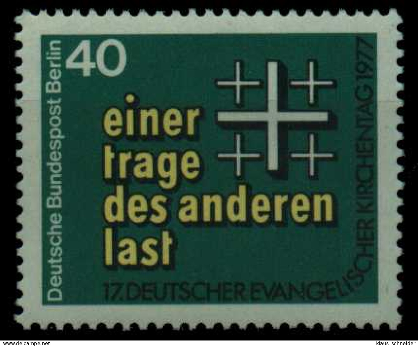 BERLIN 1977 Nr 548 Postfrisch SFE33A6 - Ongebruikt