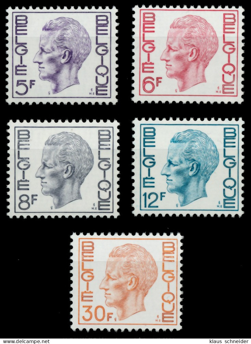 BELGIEN Nr 1699zy-1703zy Postfrisch X947DBA - Ungebraucht