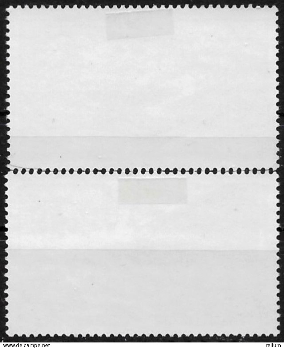 Nouvelle Calédonie 1975 - Yvert N° PA 167/168 - Michel N° 567/568 * - Unused Stamps