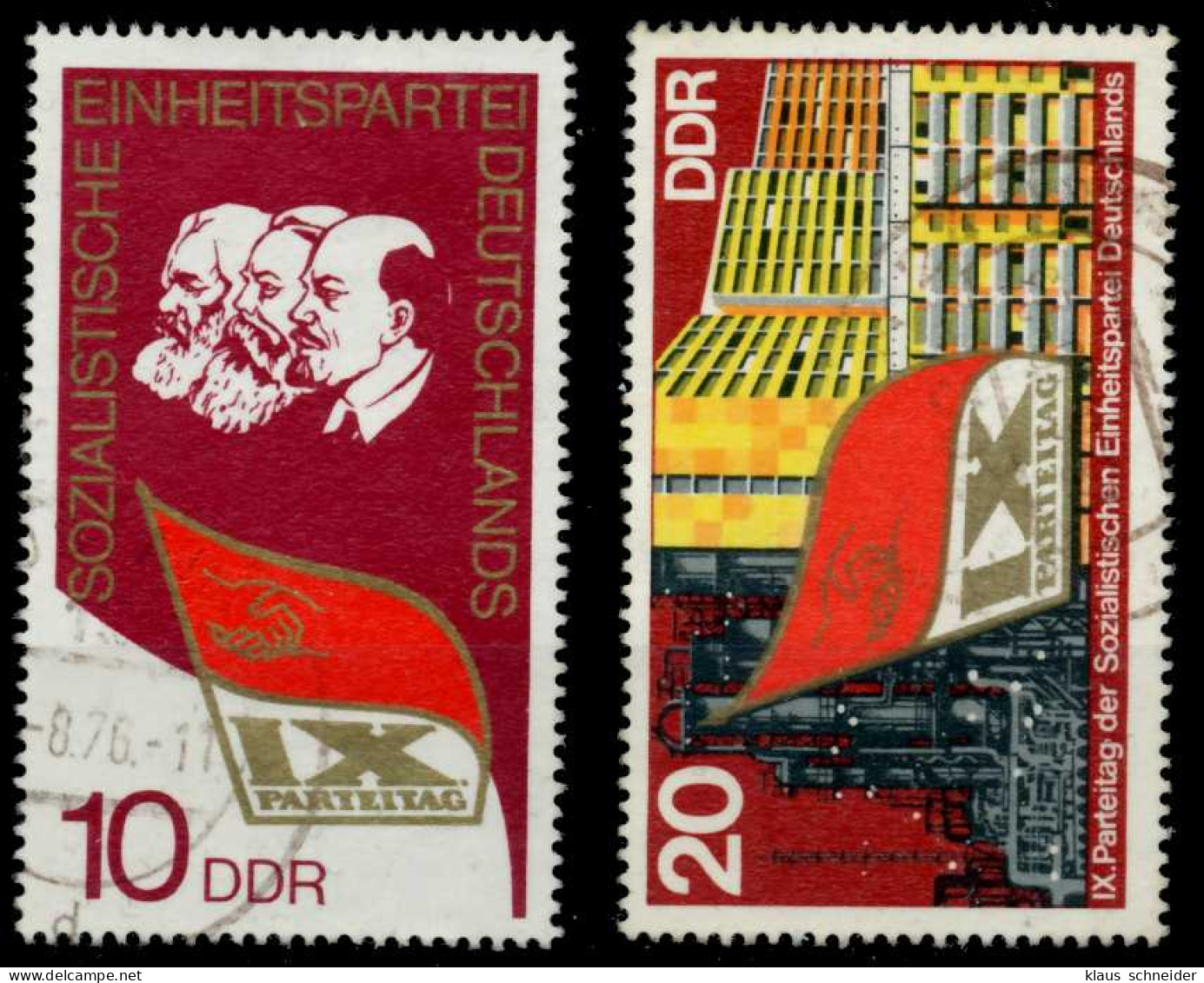 DDR 1976 Nr 2123-2124 Gestempelt X69F83E - Used Stamps