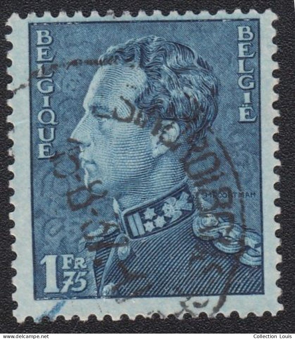 Timbre Belgique Léopold III 1F75 Oblitéré à Bruxelles - 1934-1935 Leopoldo III