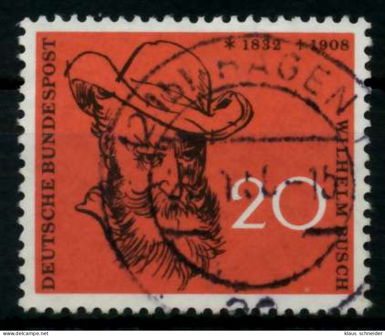 BRD 1958 Nr 282 Gestempelt X6ED2AE - Used Stamps