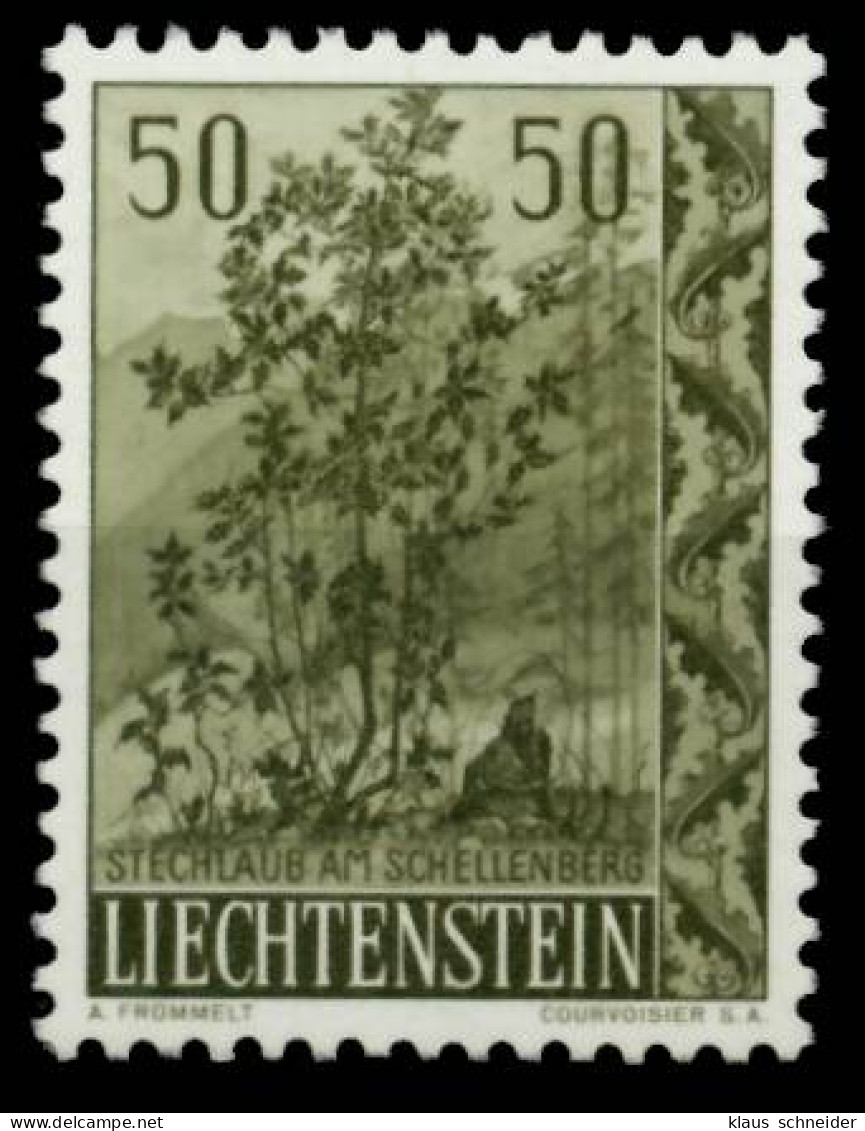 LIECHTENSTEIN 1958 Nr 372 Postfrisch S1E2406 - Neufs