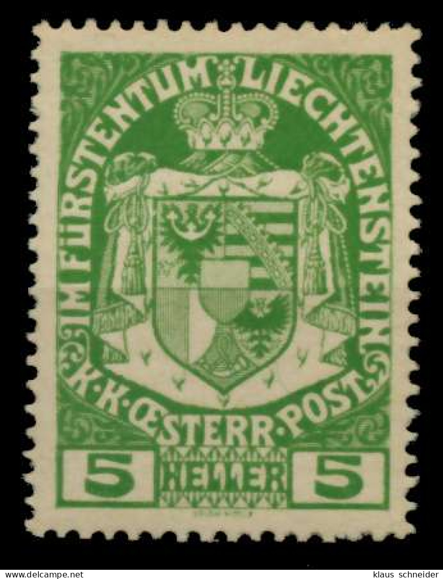 LIECHTENSTEIN 1917 Nr 5 Postfrisch X6F6E56 - Nuevos