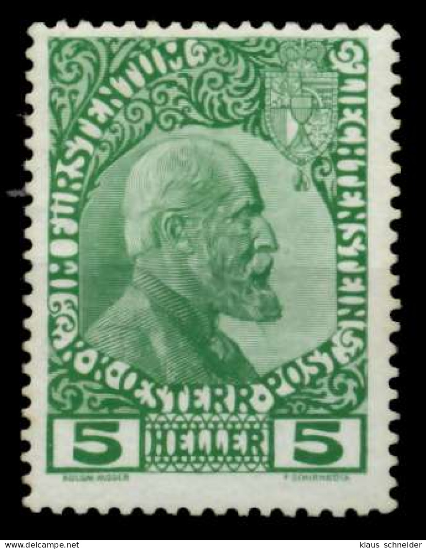 LIECHTENSTEIN 1912 Nr 1x Ungebraucht X6F6EBA - Nuovi