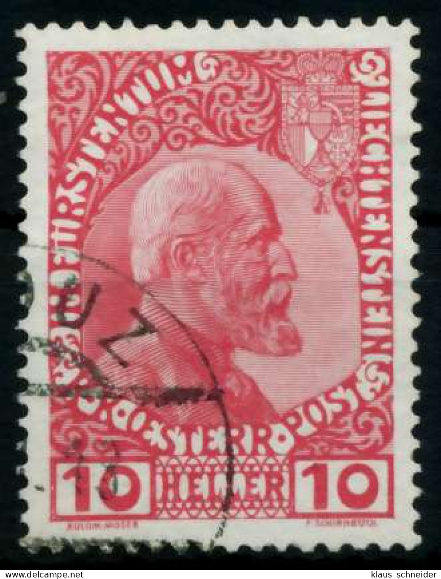 LIECHTENSTEIN 1912 Nr 2x Gestempelt X6F6F4E - Gebruikt