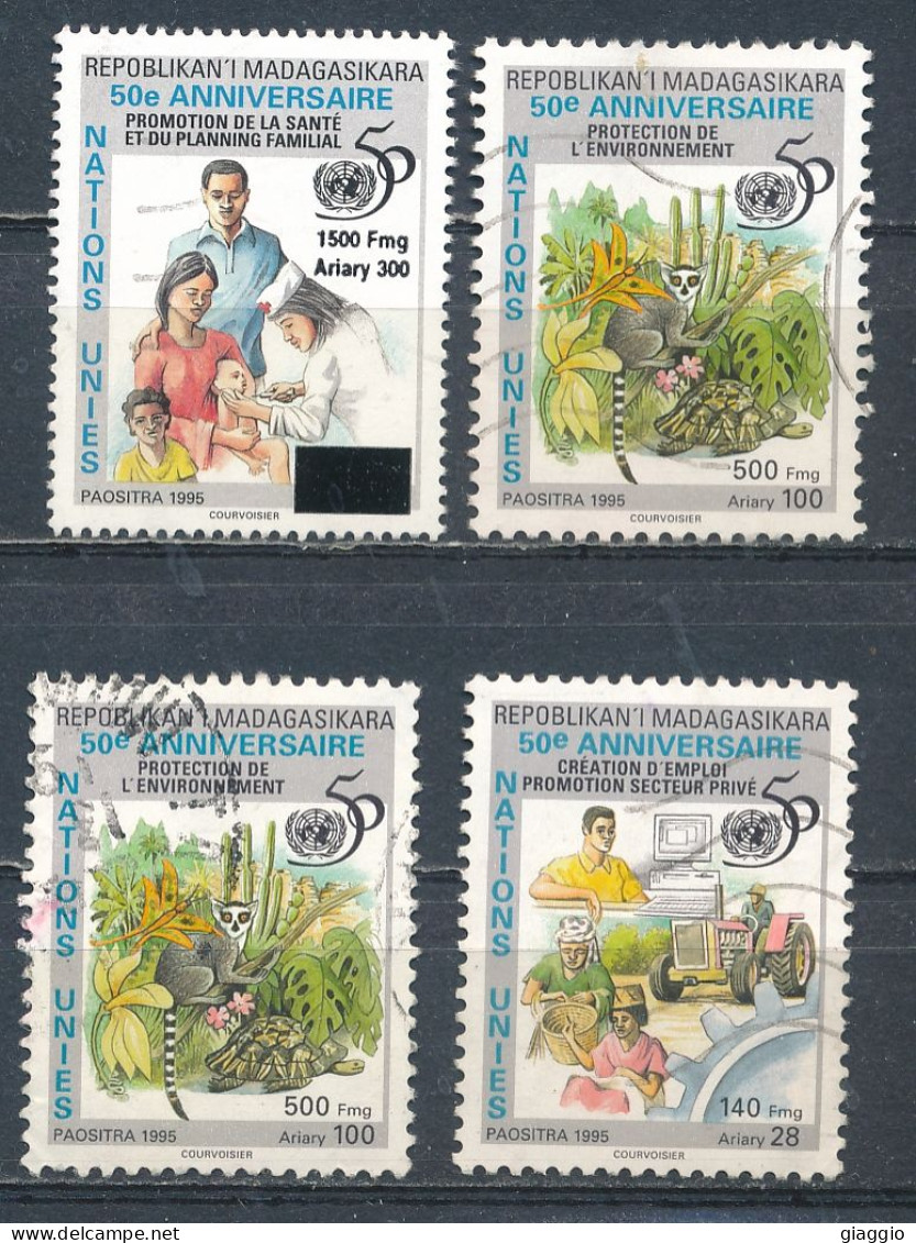 °°° MADAGASCAR - NATIONS UNIES - 1995 °°° - Madagascar (1960-...)