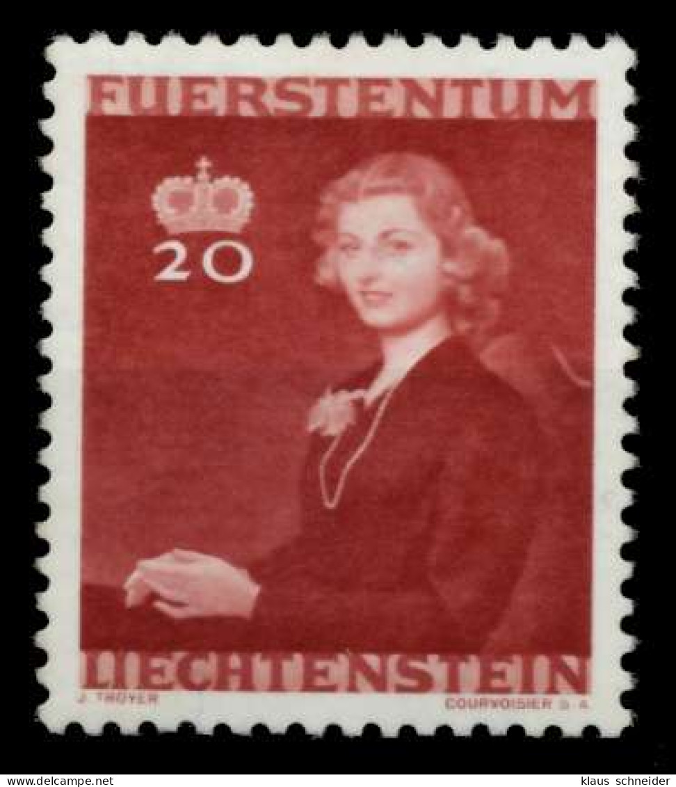LIECHTENSTEIN 1943 Nr 212 Postfrisch X6FFFC2 - Neufs