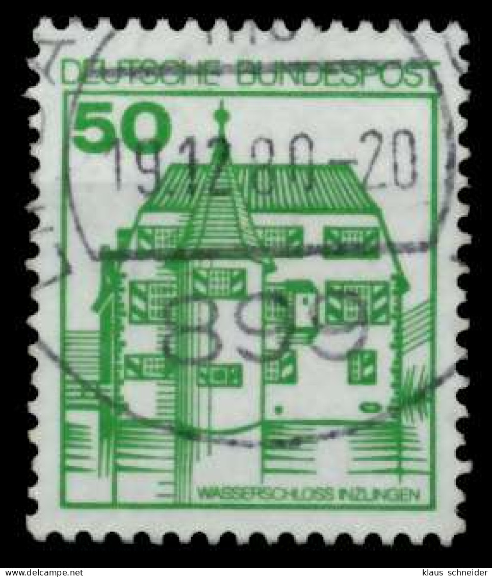 BRD DS BURGEN U. SCHLÖSSER Nr 1038AI R Gestempelt X707D16 - Oblitérés