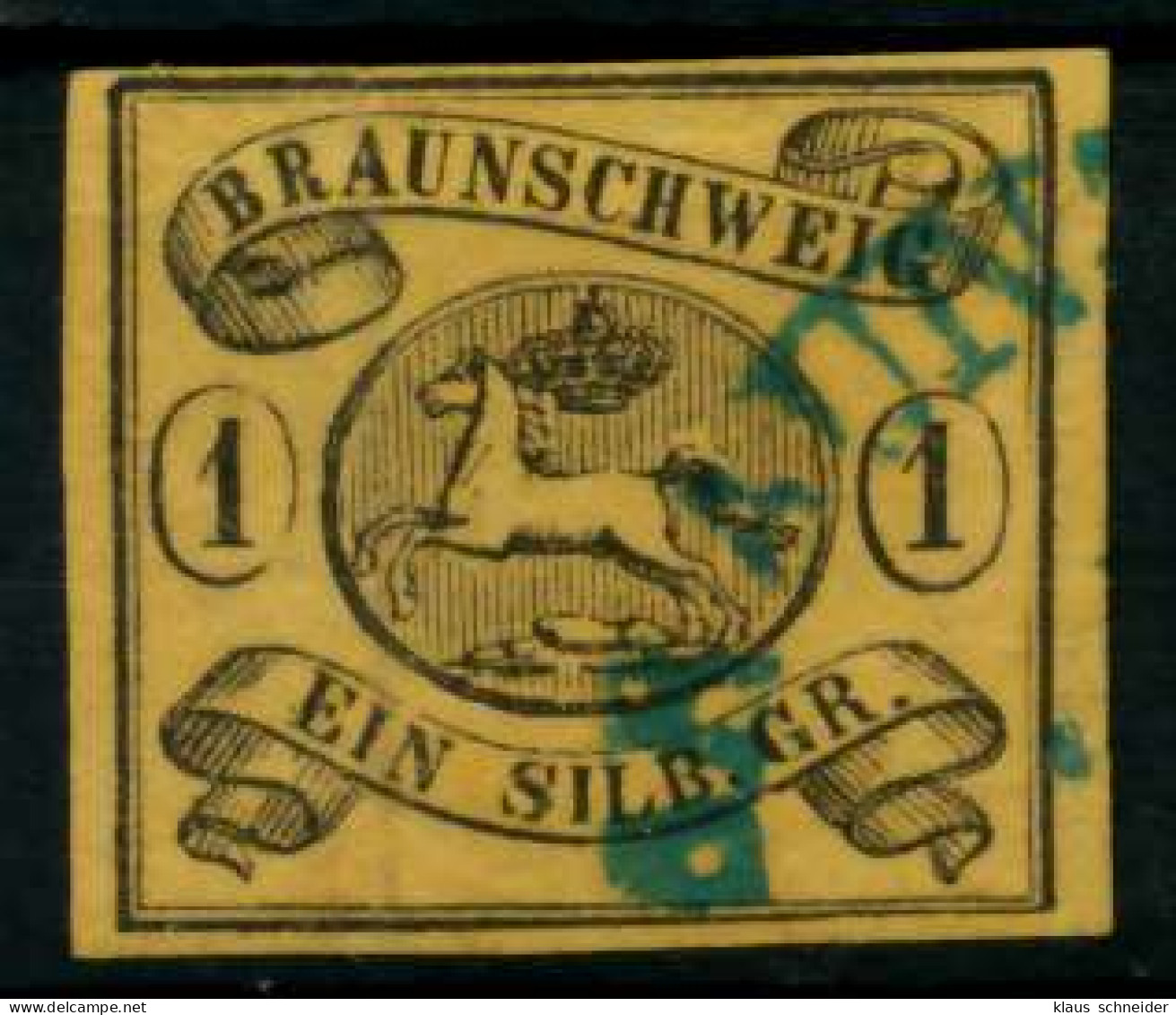 BRAUNSCHWEIG Nr 6 Gestempelt X70C54A - Brunswick