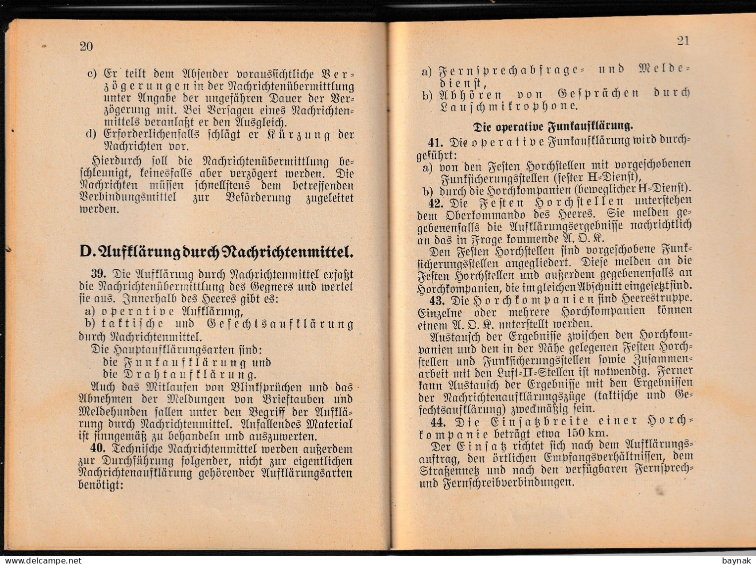 DEUTSCHLAND  --  THIRD REICH  --  AUSBILDUNGVORSCHRIFT FUR NACHRICHTENTRUPPE  --  TELEGRAPHIE  --  RRR!