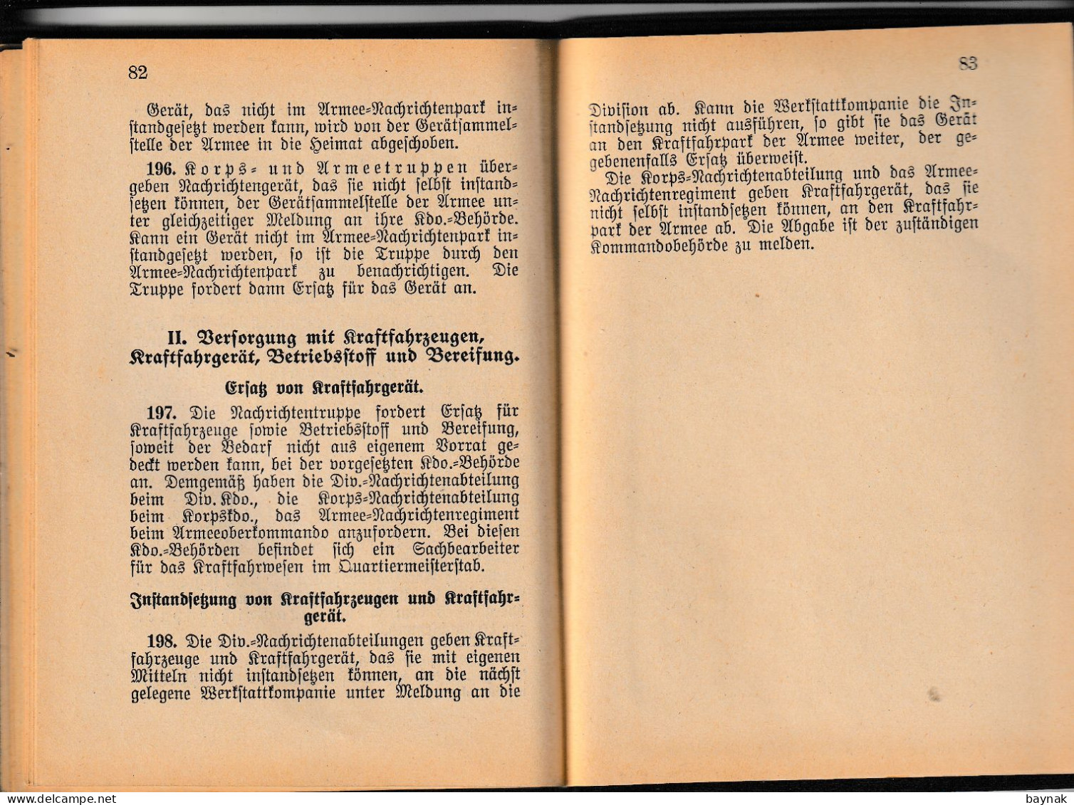 DEUTSCHLAND  --  THIRD REICH  --  AUSBILDUNGVORSCHRIFT FUR NACHRICHTENTRUPPE  --  TELEGRAPHIE  --  RRR!