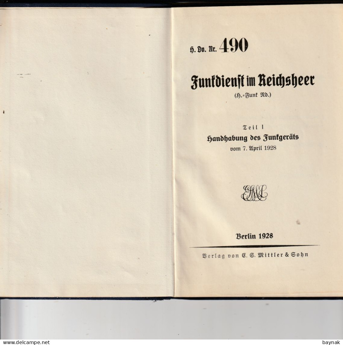 DEUTSCHLAND  --  THIRD REICH  --  FUNKDIENST IM REICHSHEER  - TEIL 1  --  HANDHABUNG DES FUNKGERATS  --  RRR! - 1939-45