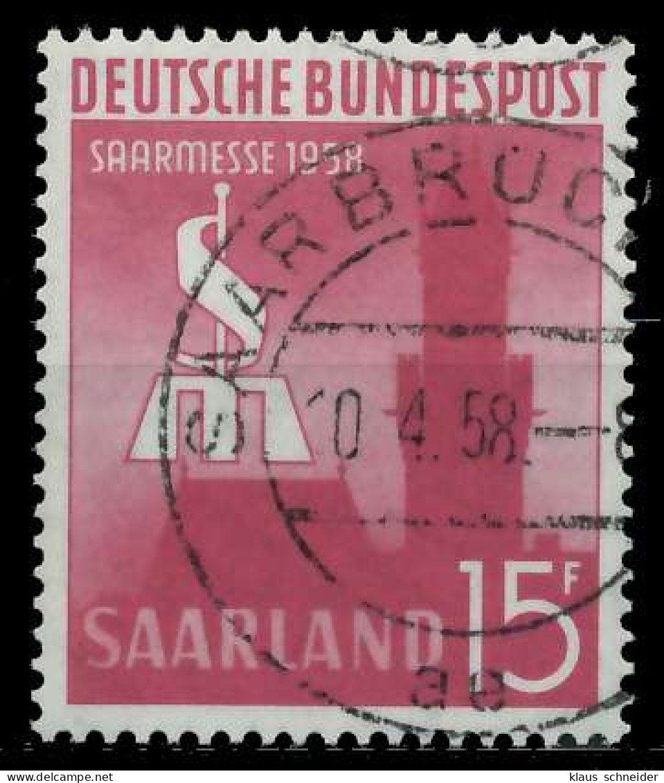 SAAR OPD 1958 Nr 435 Zentrisch Gestempelt X79C76E - Used Stamps