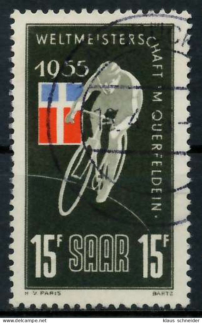 SAARLAND 1955 Nr 357 Gestempelt X79DEA6 - Used Stamps