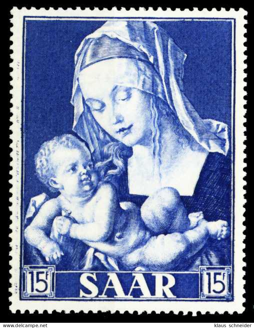 SAARLAND 1954 Nr 353 Postfrisch S3EA69A - Unused Stamps