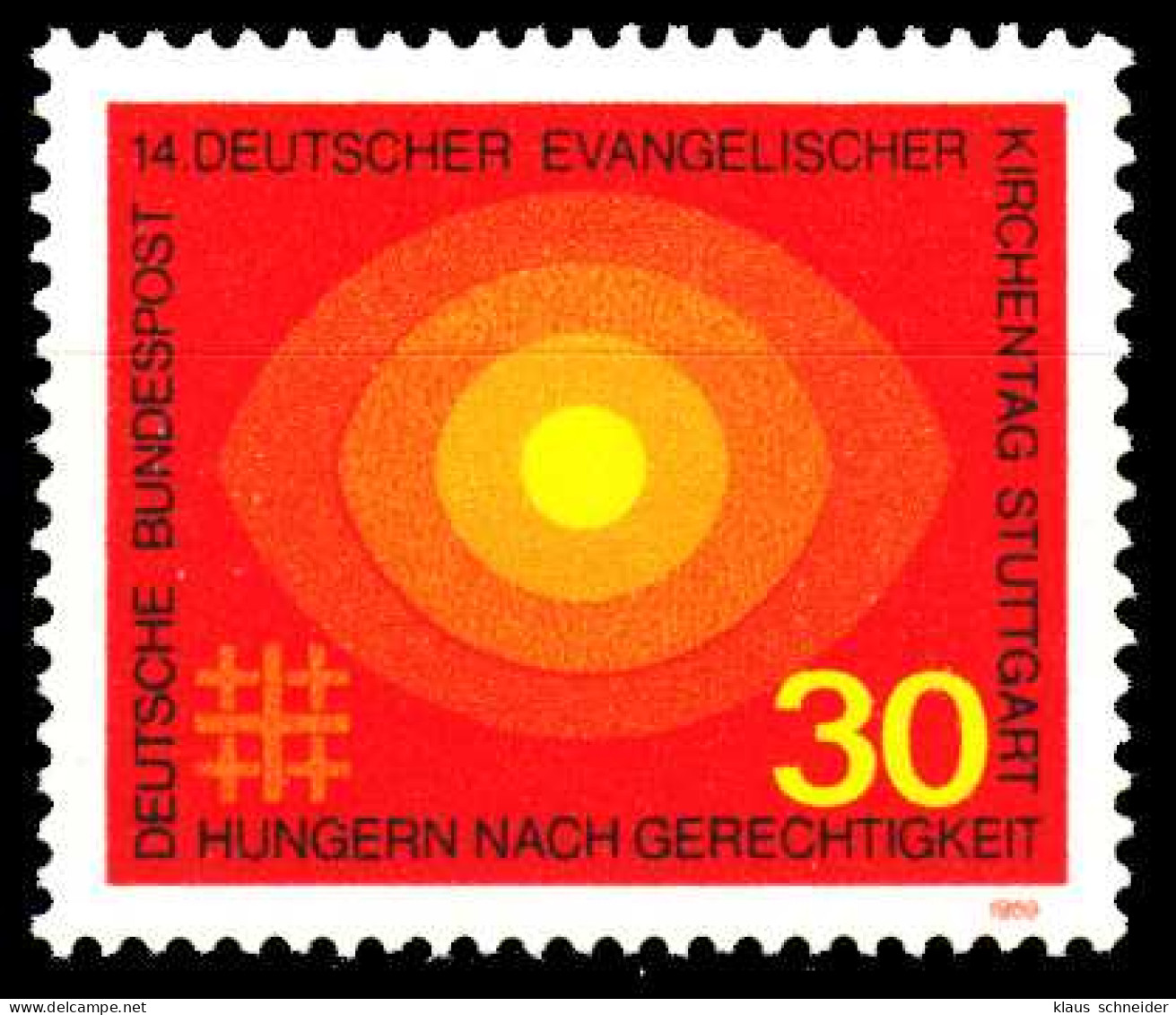 BRD 1969 Nr 595 Postfrisch S59C61E - Unused Stamps