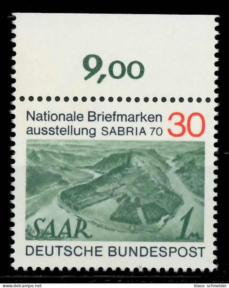 BRD 1970 Nr 619 Postfrisch ORA X7F35AA - Ungebraucht