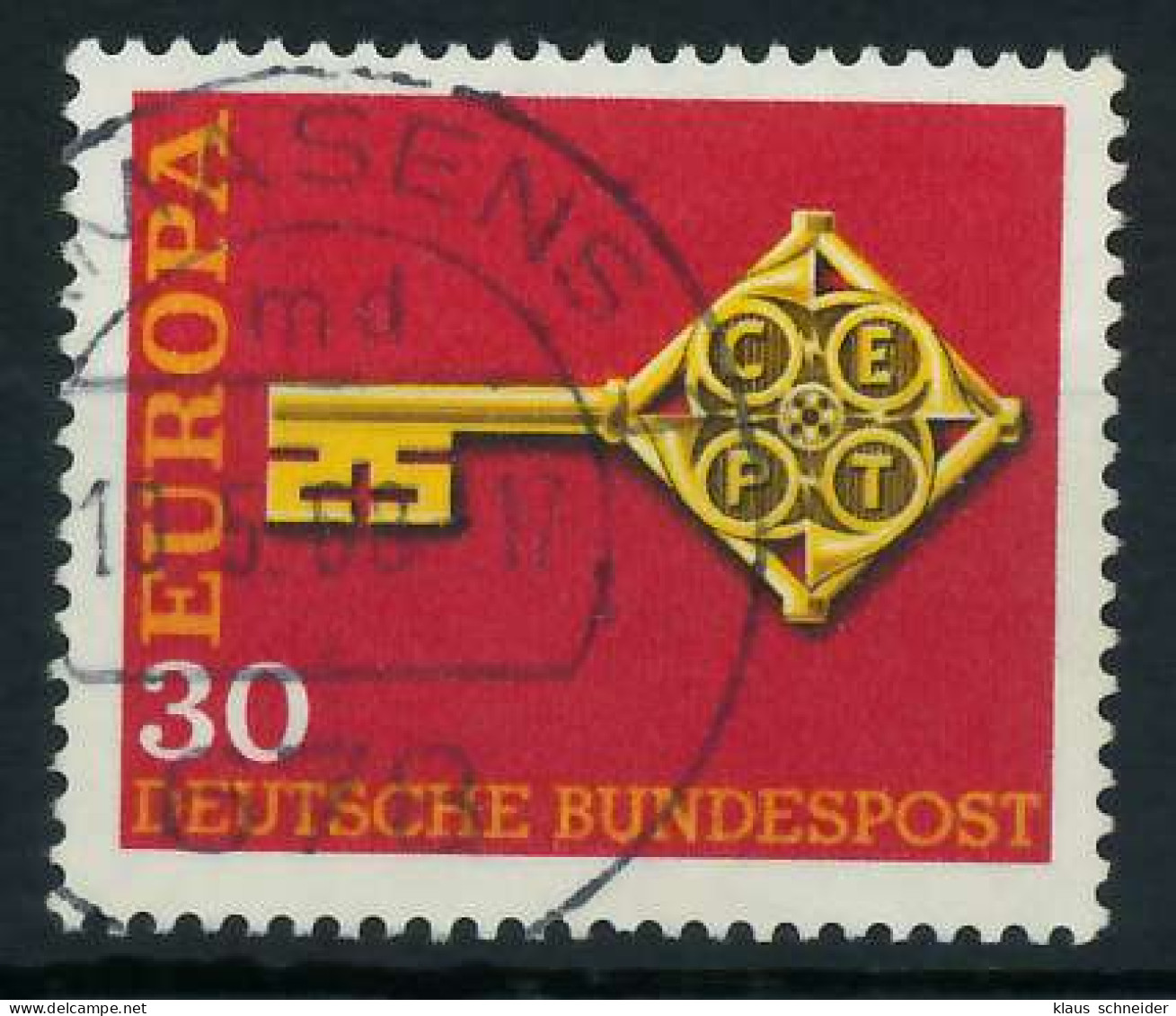 BRD BUND 1968 Nr 560 Gestempelt X7F8FA6 - Oblitérés