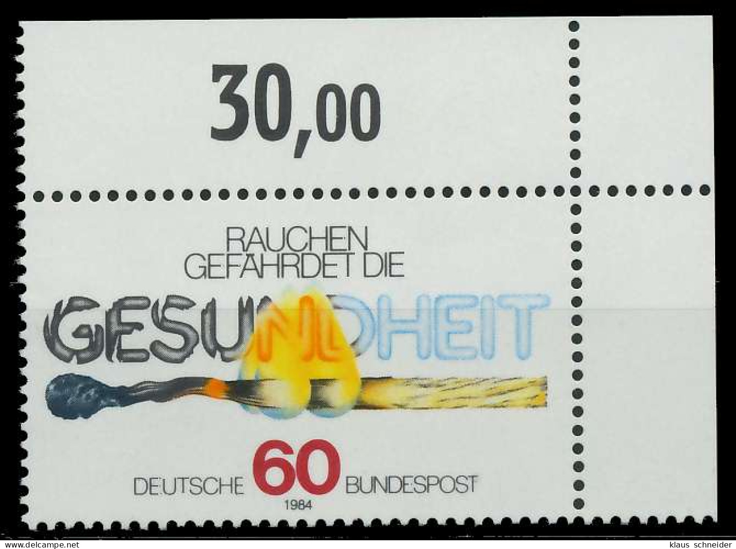 BRD 1984 Nr 1232 Postfrisch ECKE-ORE X823BB6 - Unused Stamps