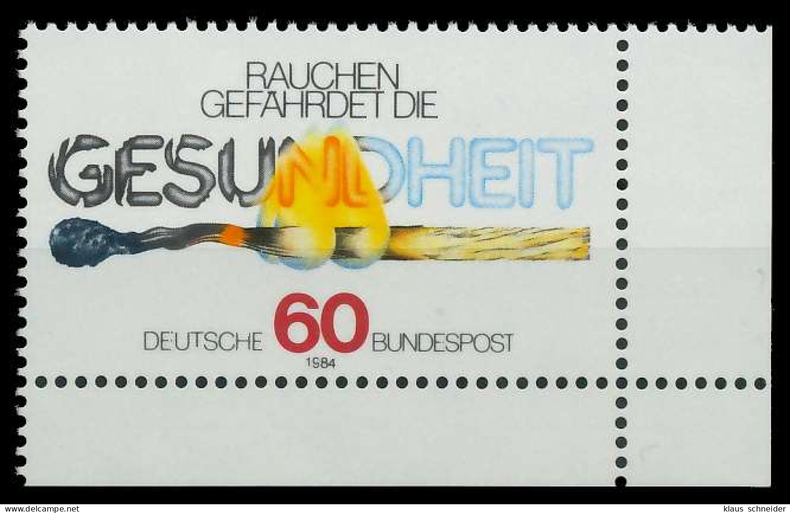 BRD 1984 Nr 1232 Postfrisch ECKE-URE X823B76 - Unused Stamps