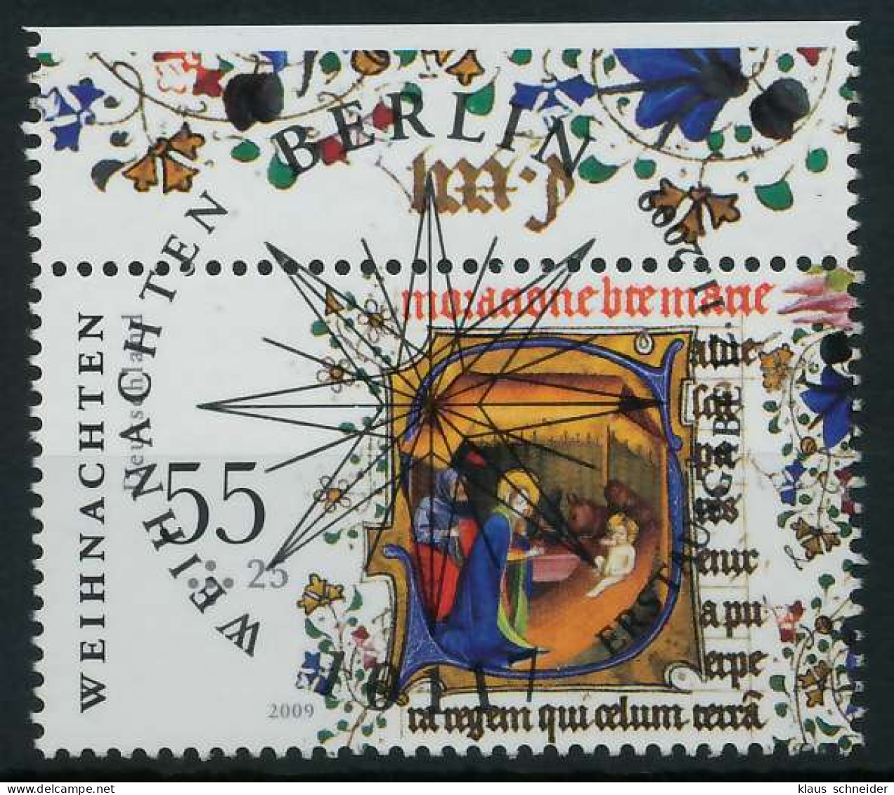 BRD BUND 2009 Nr 2764 ESST Zentrisch Gestempelt X848986 - Used Stamps