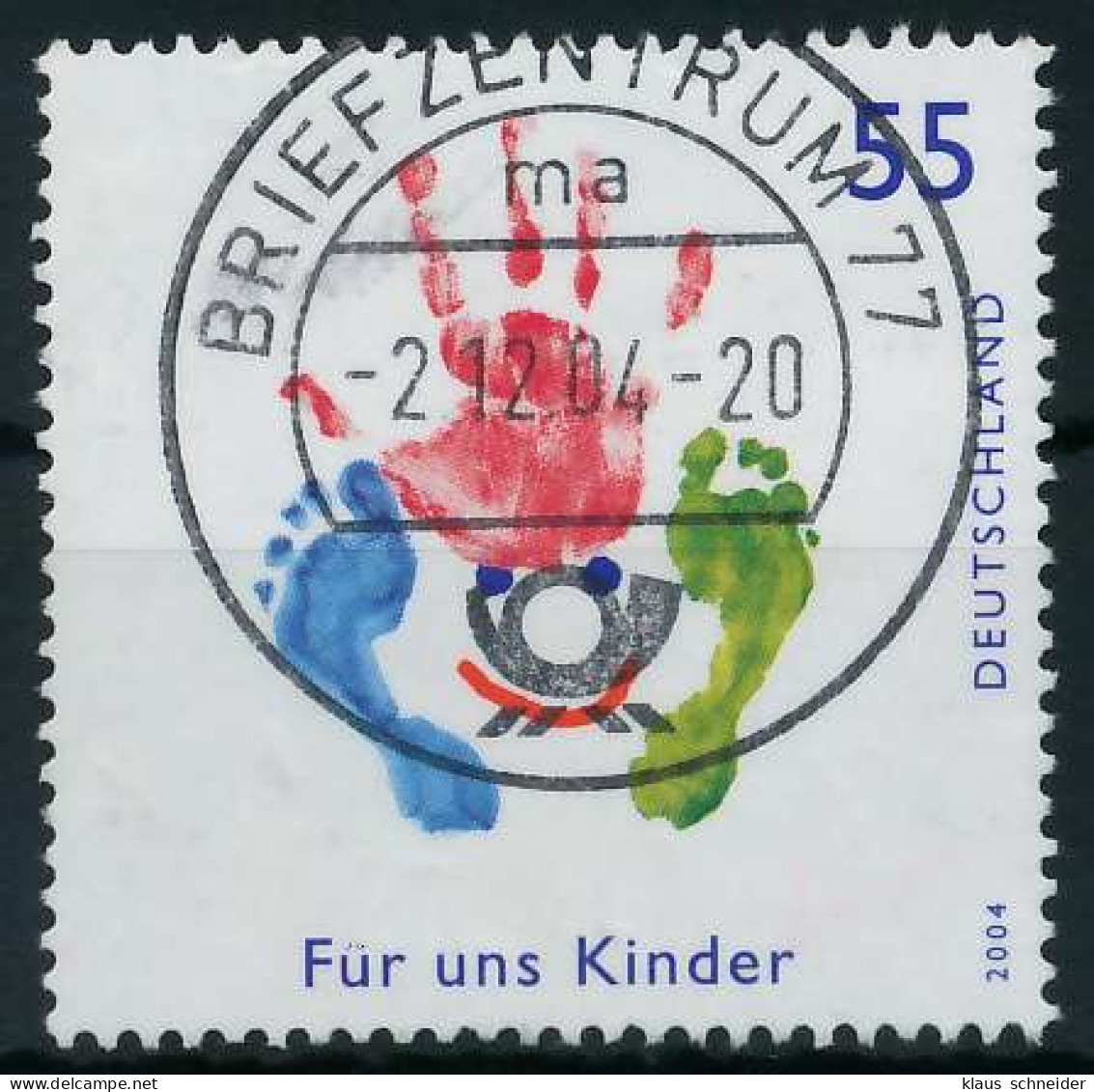 BRD 2004 Nr 2418 Zentrisch Gestempelt X84AA52 - Gebraucht