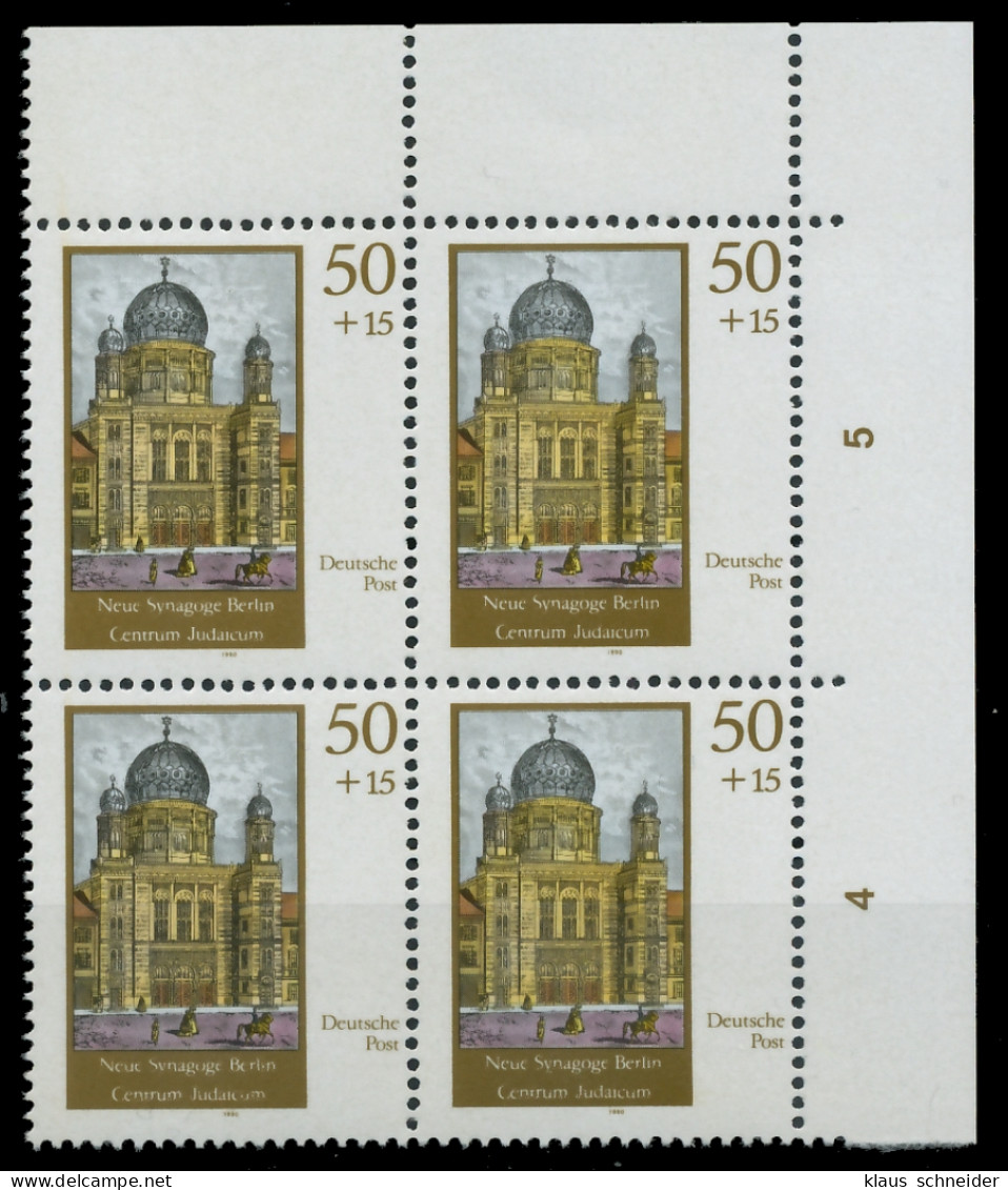 DDR 1990 Nr 3359 Postfrisch VIERERBLOCK ECKE-ORE X020A82 - Unused Stamps