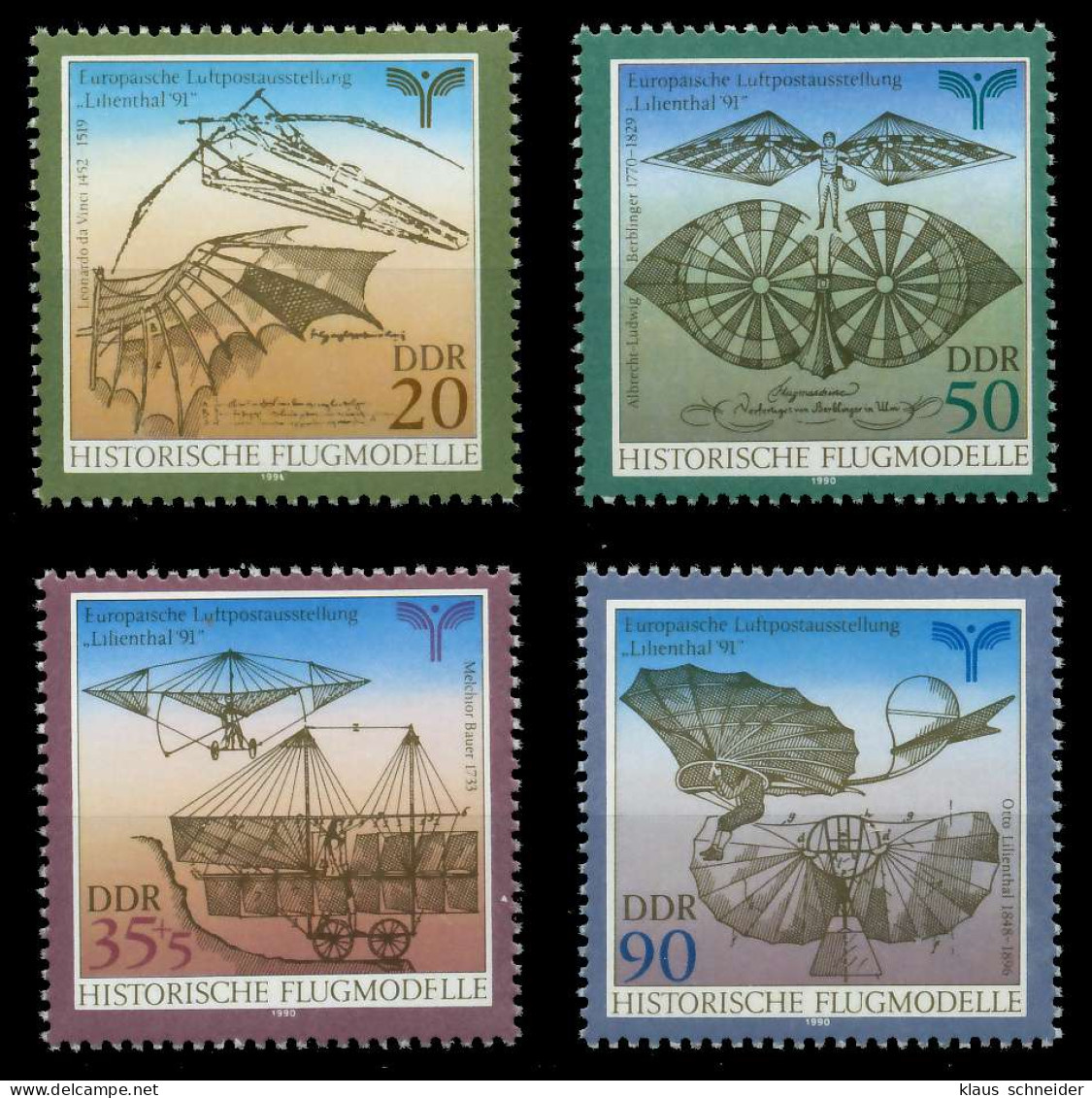 DDR 1990 Nr 3311-3314 Postfrisch SAB6026 - Unused Stamps