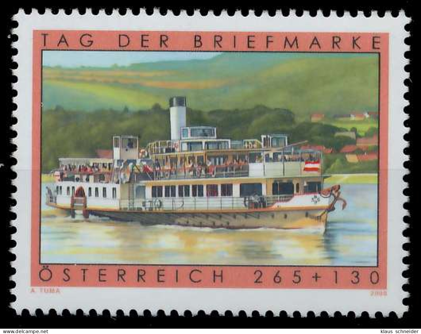 ÖSTERREICH 2008 Nr 2767 Postfrisch SD117BE - Nuevos