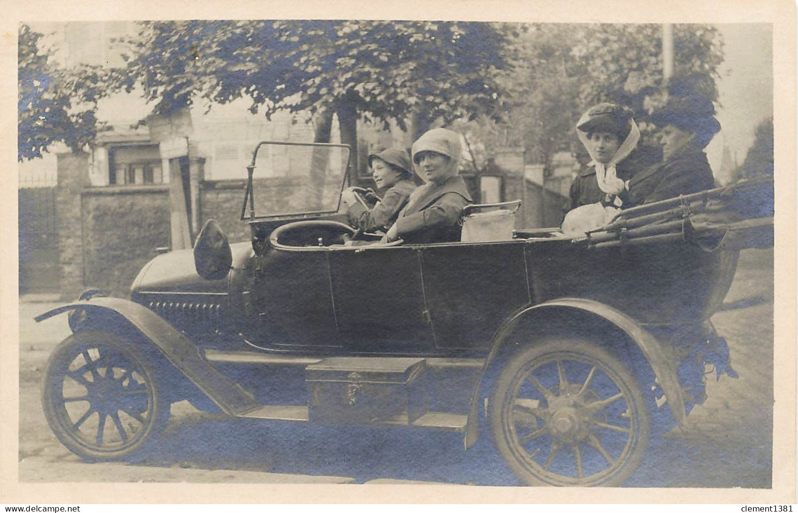 Automobile Carte Photo Torpédo PEUGEOT Type 159 1918 - Passenger Cars