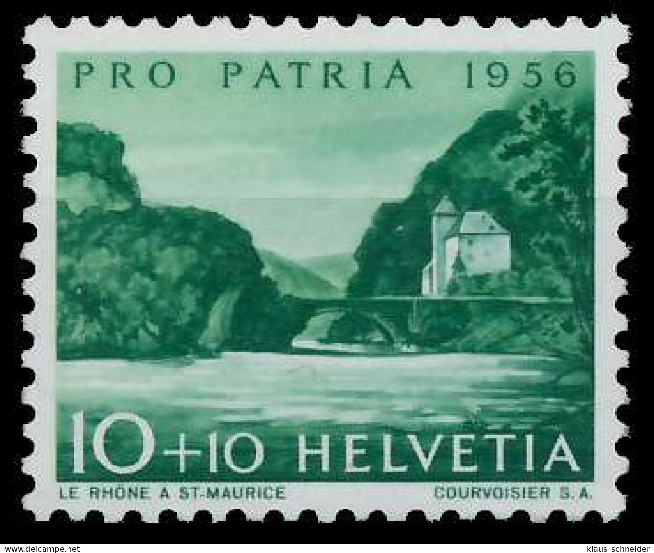 SCHWEIZ PRO PATRIA Nr 628 Postfrisch X65786A - Nuevos