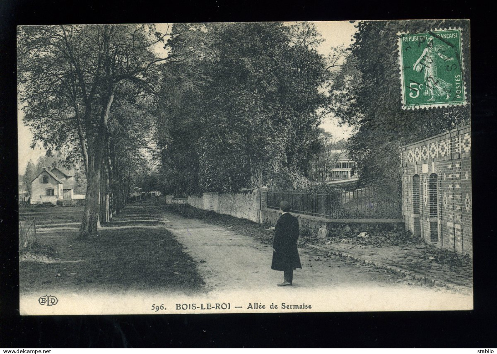 77 - BOIS-LE-ROI - ALLEE DE SERMAISE - Bois Le Roi