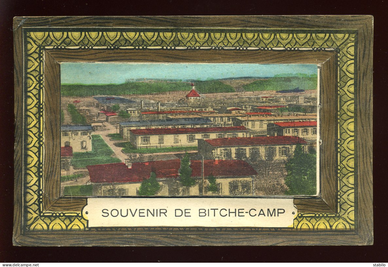 57 - BITCHE CAMP - CARTE A SYSTEME DEPLIANT 10 VUES - Bitche