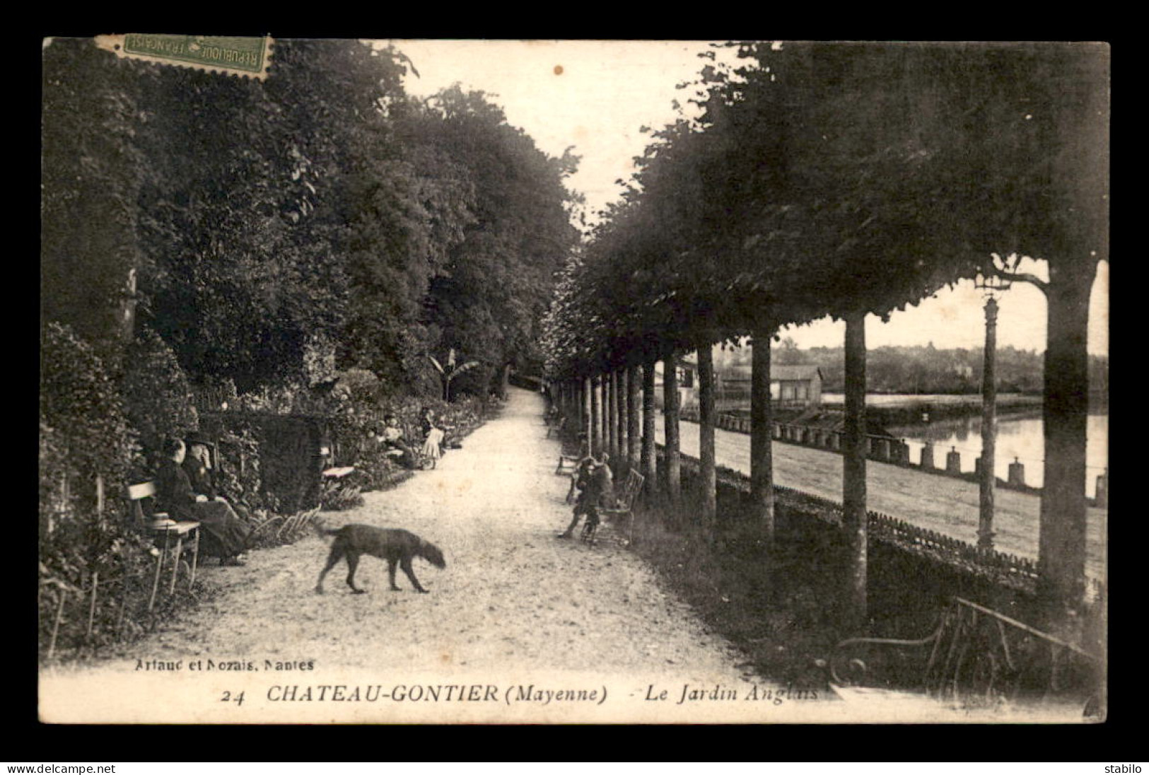 53 - CHATEAU-GONTIER - LE JARDIN ANGLAIS - Craon