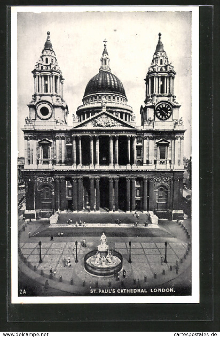 AK London, St. Paul`s Cathedral, Totale  - Altri & Non Classificati