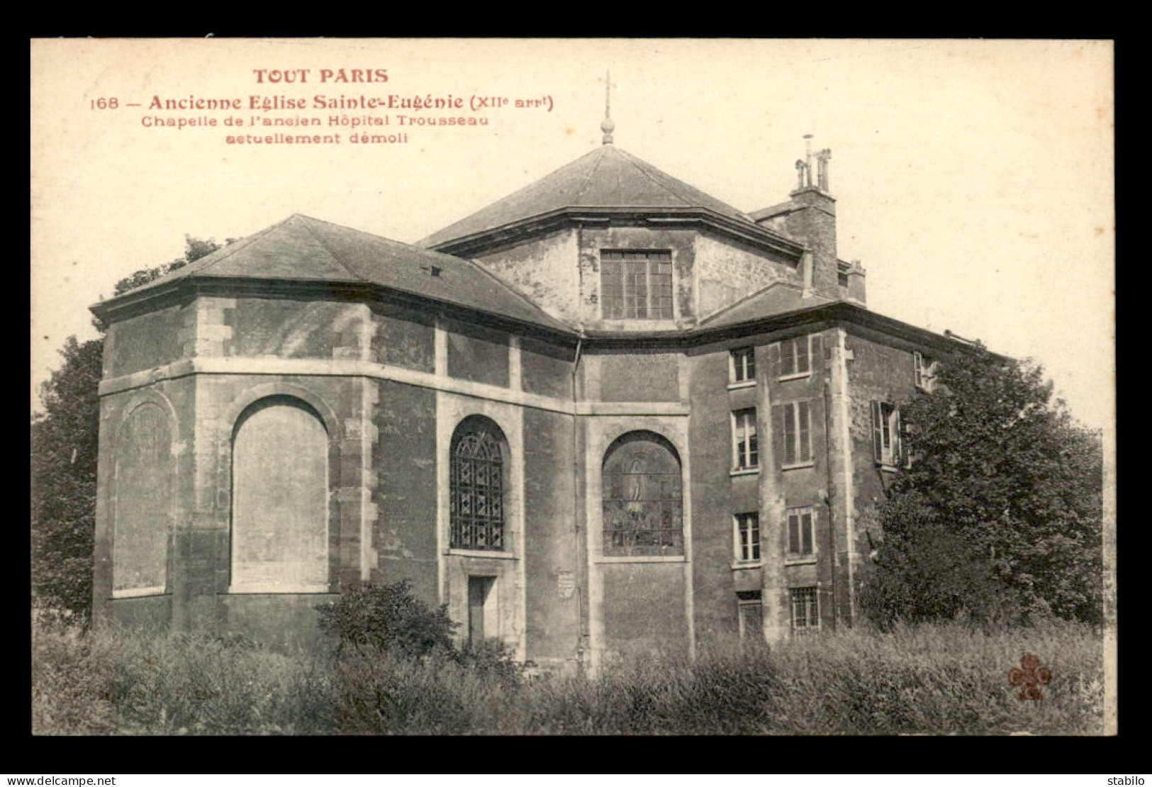 75 - PARIS 12EME - SERIE "TOUT PARIS" N°168 - EGLISE STE-EUGENIE - Paris (12)