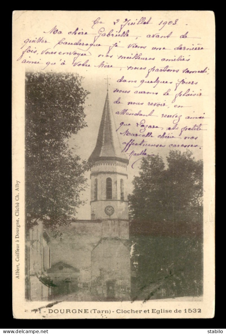 81 - DOURGNE - EGLISE - Dourgne