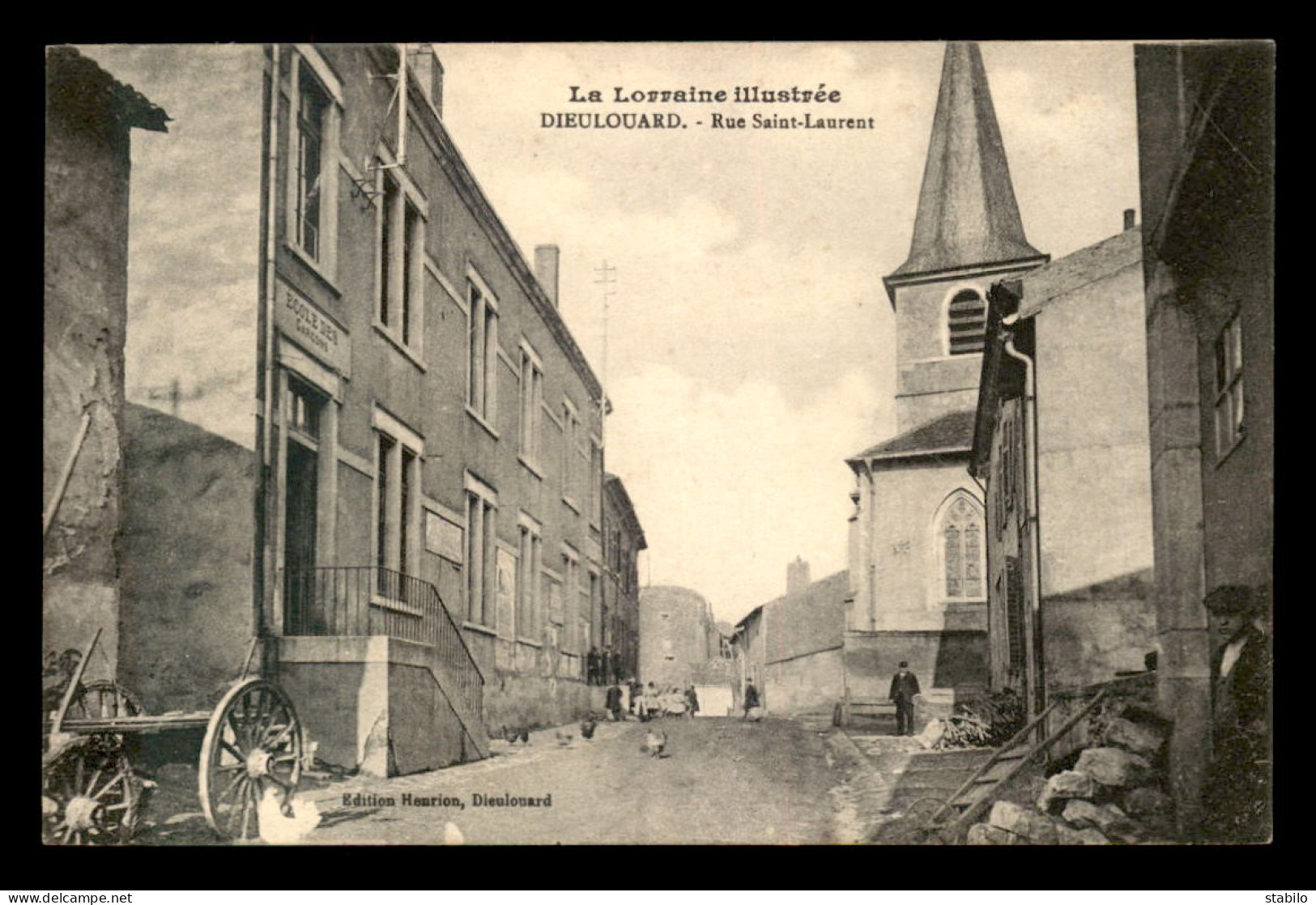 54 - DIEULOUARD - RUE SAINT-LAURENT - Dieulouard