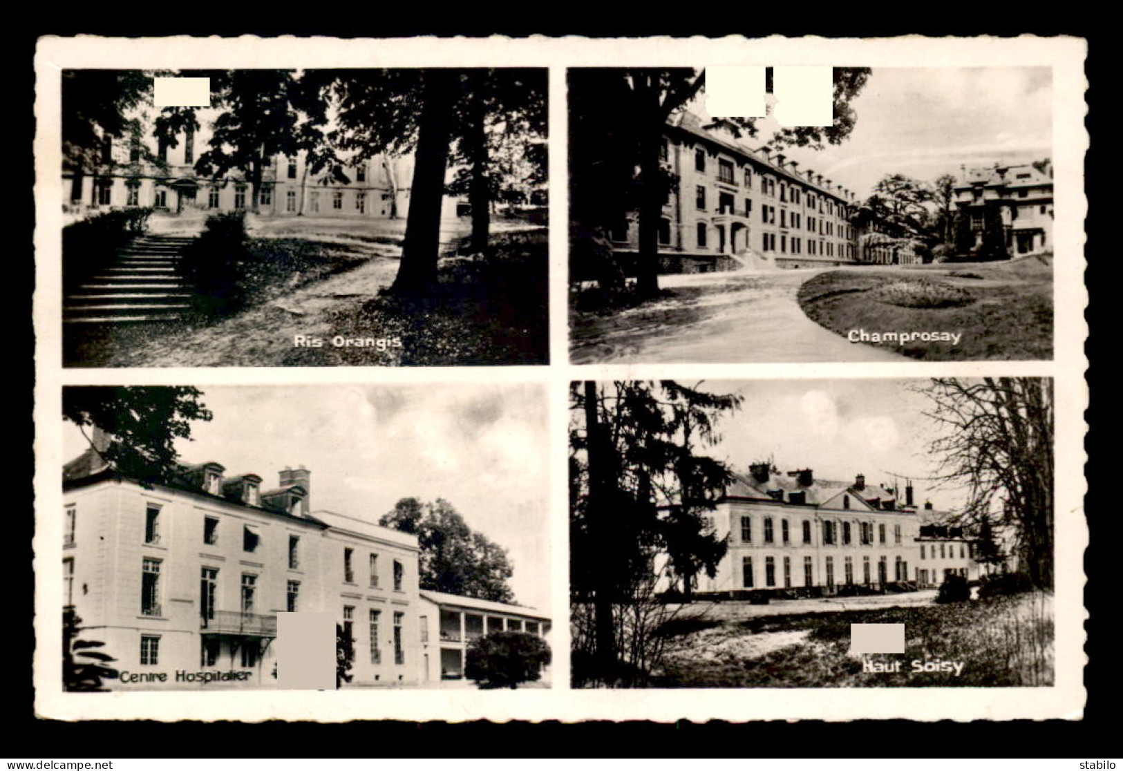 91 - RIS-ORANGIS - LE SANATORIUM DES CHEMINOTS - SES QUATRE MAISONS DE CURE - Ris Orangis