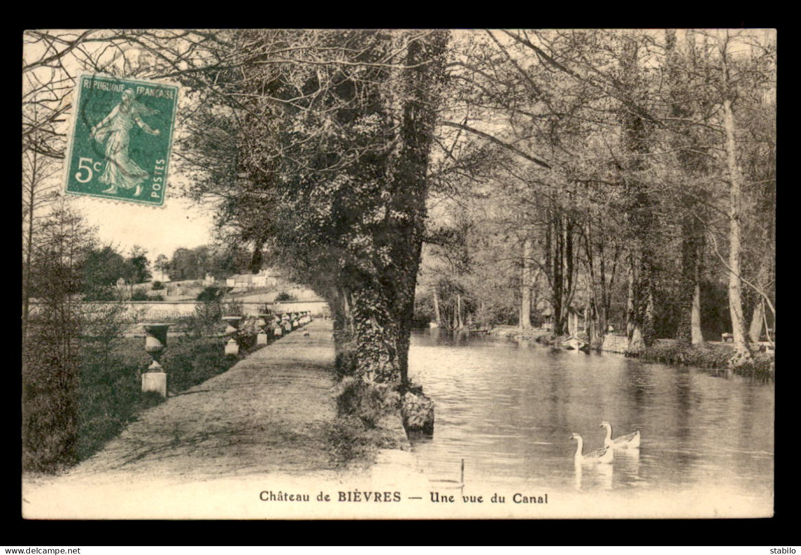 91 - BIEVRES - LE CHATEAU - LE CANAL - Bievres