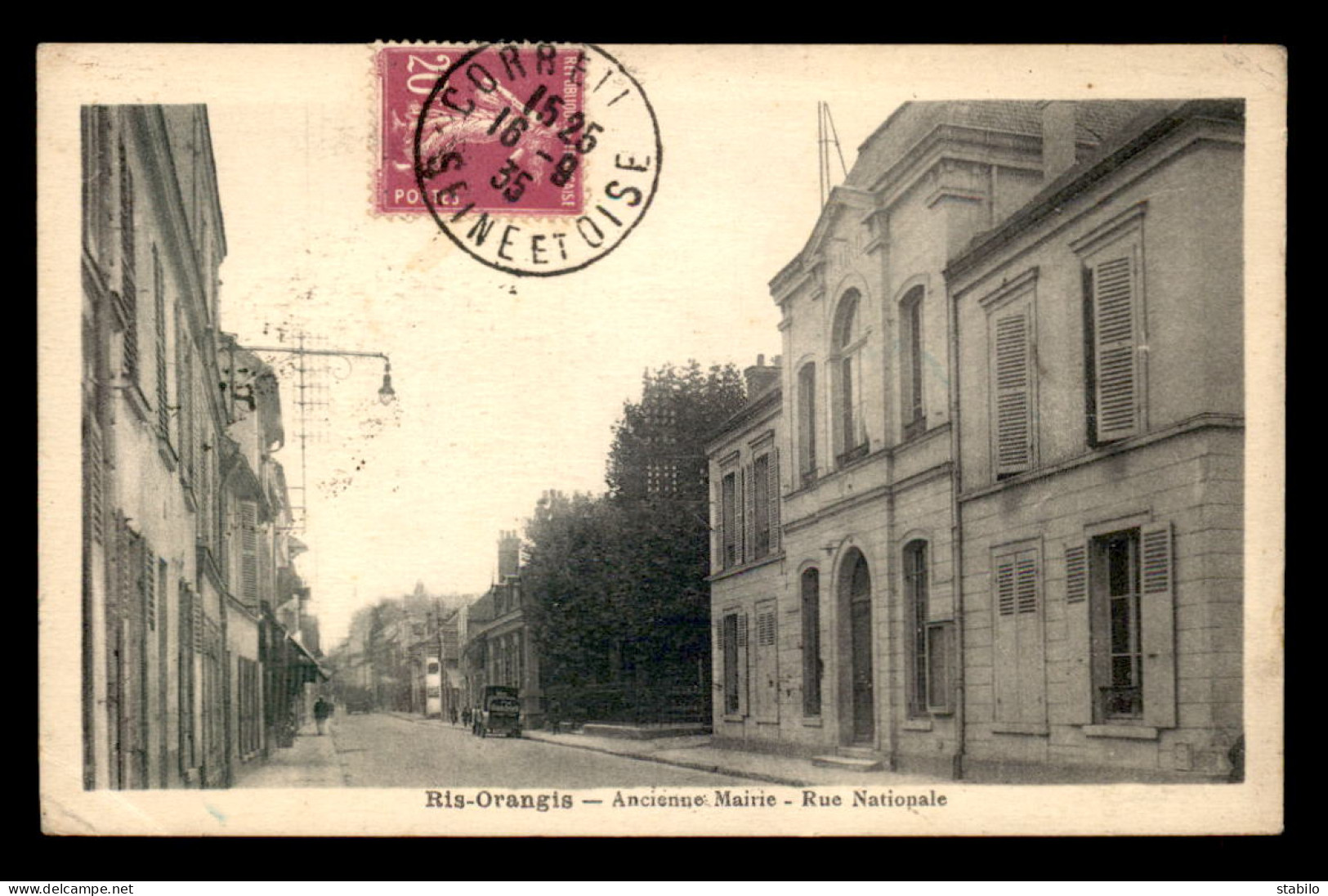 91 - RIS-ORANGIS - ANCIENNE MAIRIE RUE NATIONALE - Ris Orangis